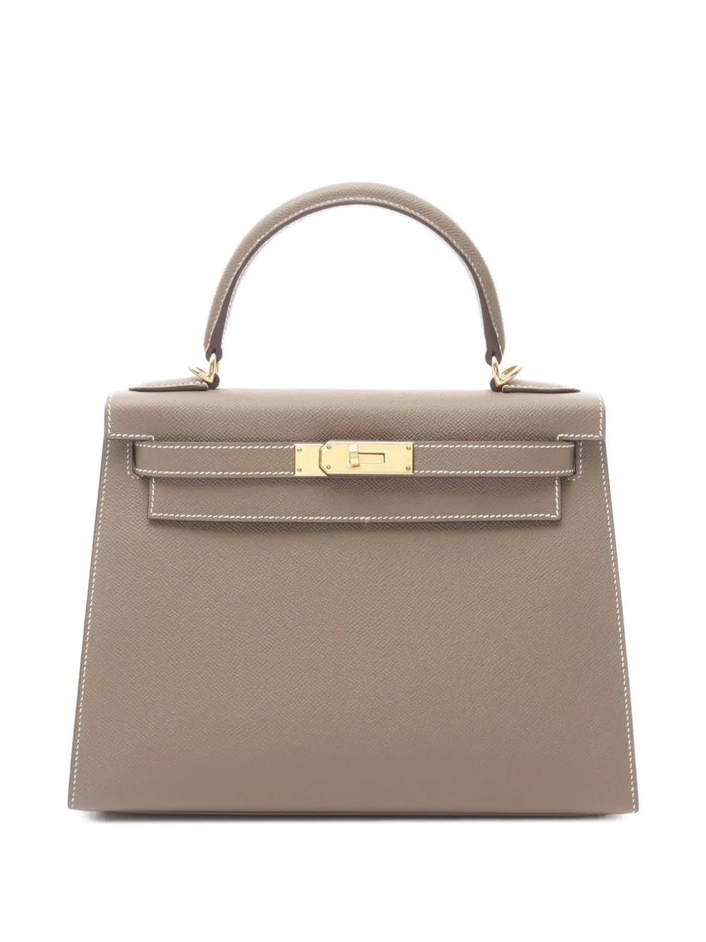 Hermès Pre-Owned 2023 Kelly 28 two-way handbag - ニュートラル Hermès Pre-Owned 2023 Kelly 28 two-way handbag - ニュートラル