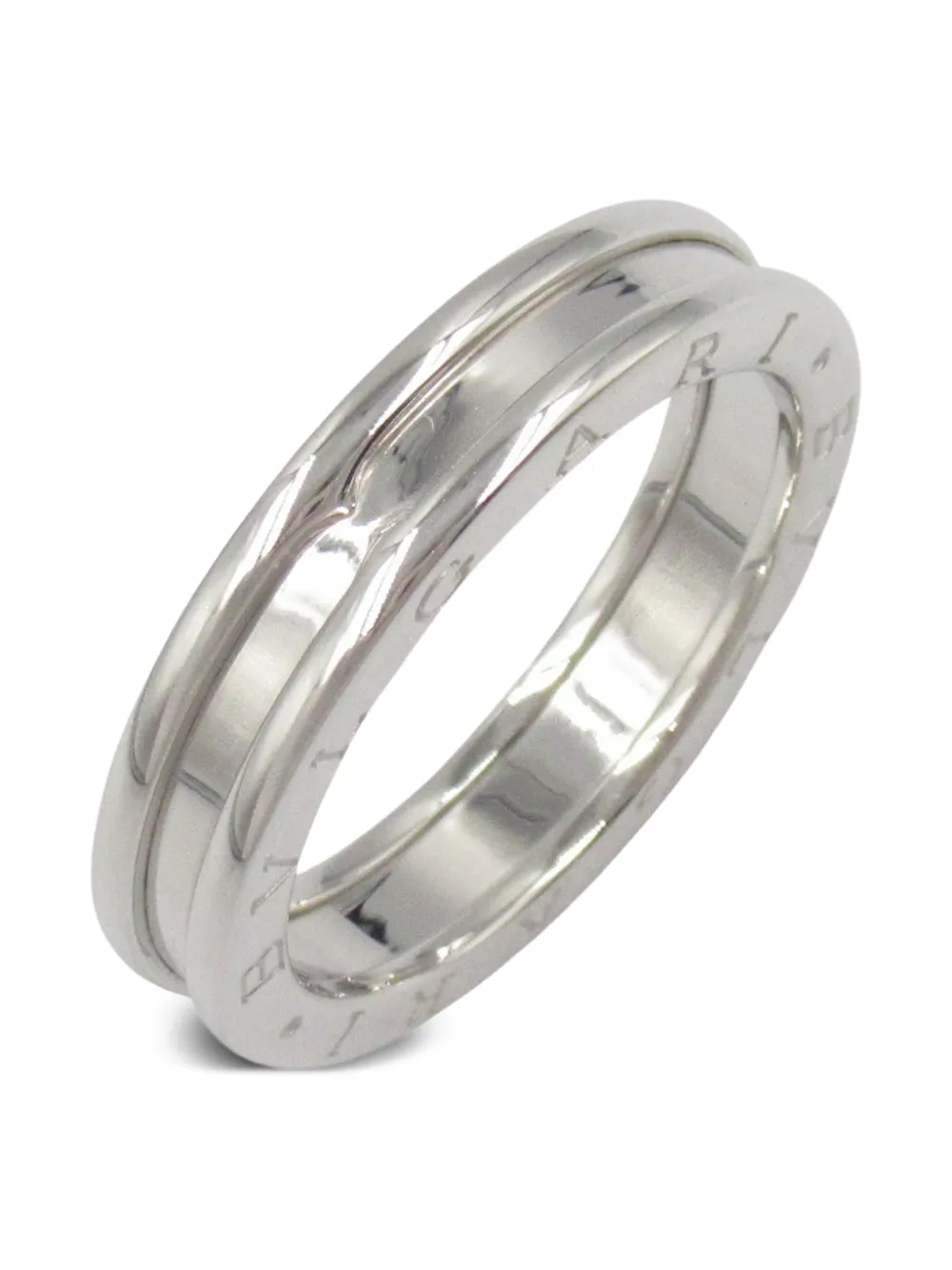 Bvlgari Pre-Owned 2010s 18K white gold B-zero1 ring | Women | Image 2