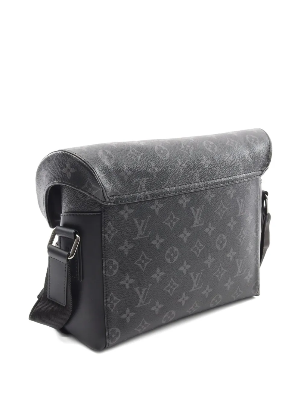 Pre-owned Louis Vuitton 2019 Messenger Voyage Pm Messenger Bag In Black