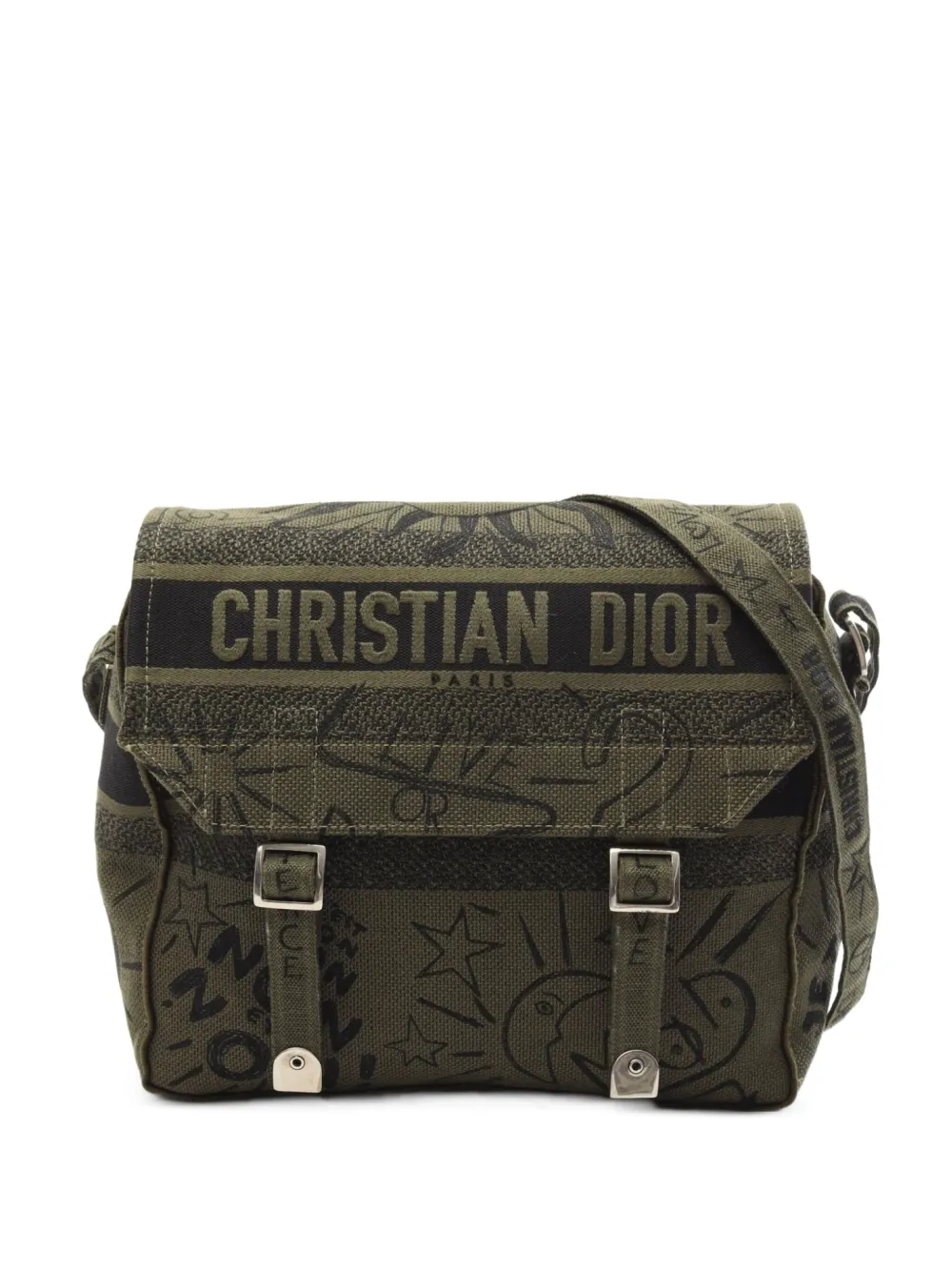 Christian Dior Pre-Owned 2000s Camp shoulder bag | Green | Image 1