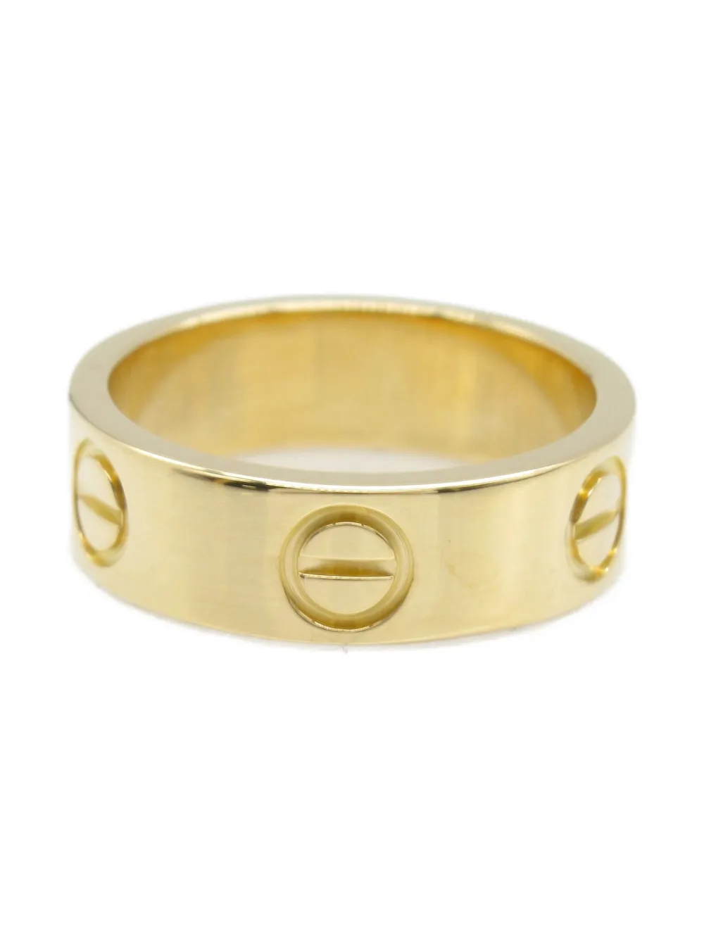 Cartier 2010 18k yellow gold Love ring - ゴールドトーン Cartier 2010 18k yellow gold Love ring - ゴールドトーン