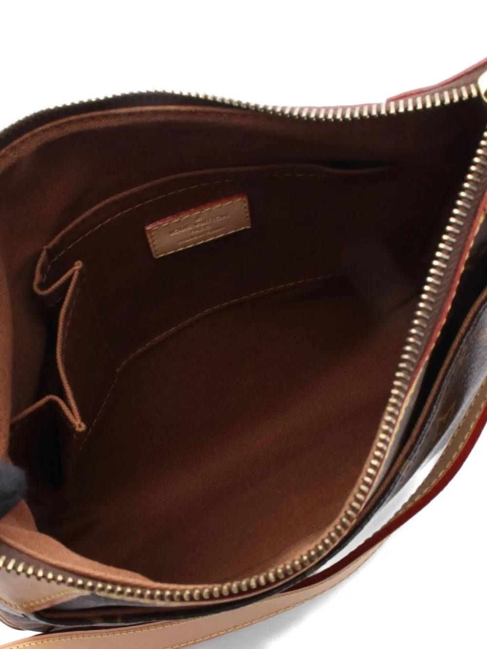 Pre-owned Louis Vuitton 2008 Odeon Pm Shoulder Bag In Brown