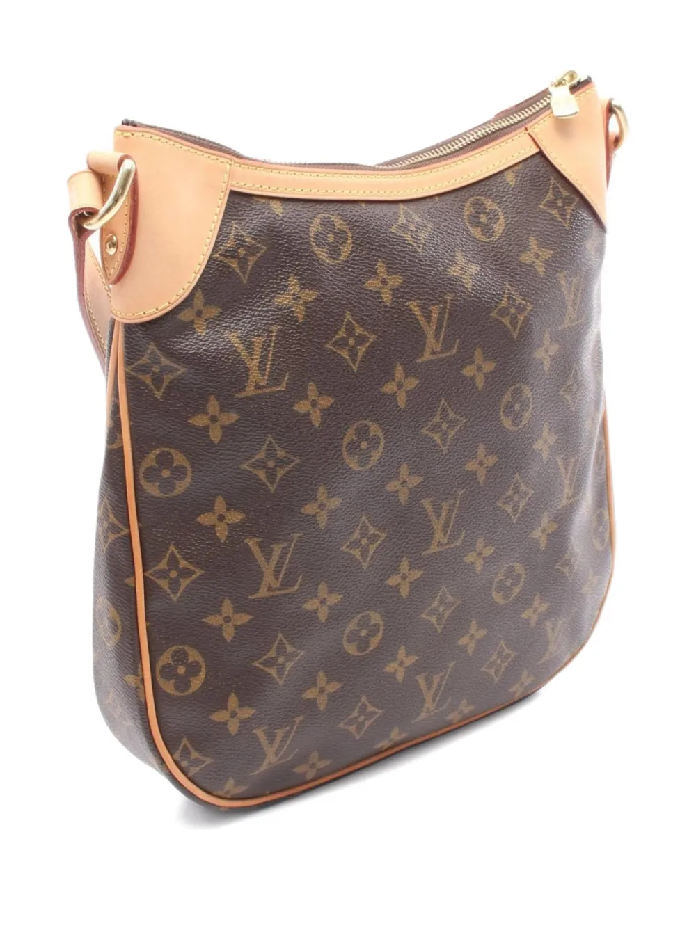 Pre-owned Louis Vuitton 2008 Odeon Pm Shoulder Bag In Brown