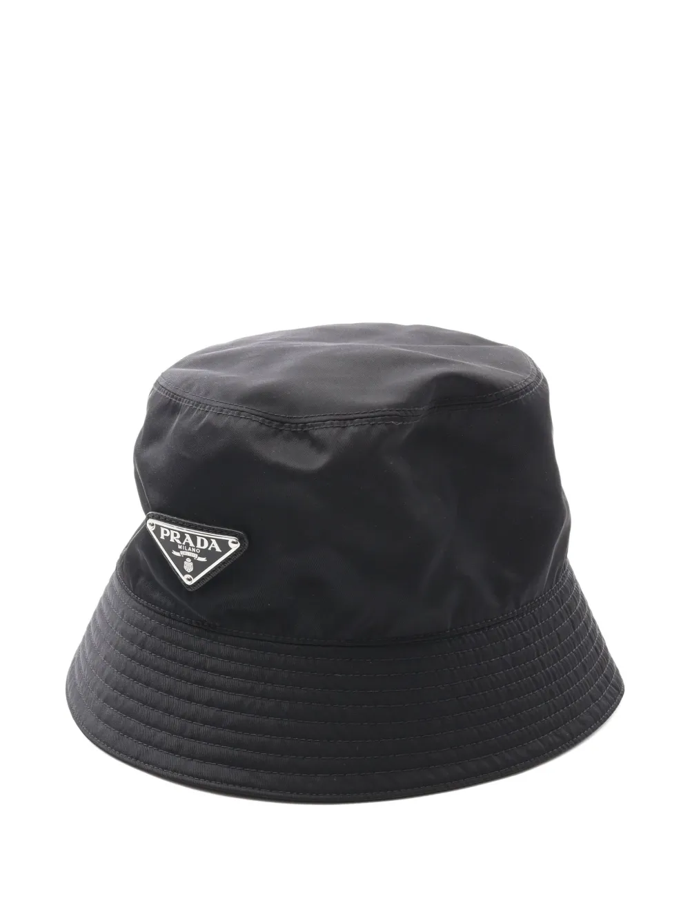 Prada Pre-Owned 2000s バケットハット - ブラック Prada Pre-Owned 2000s バケットハット - ブラック