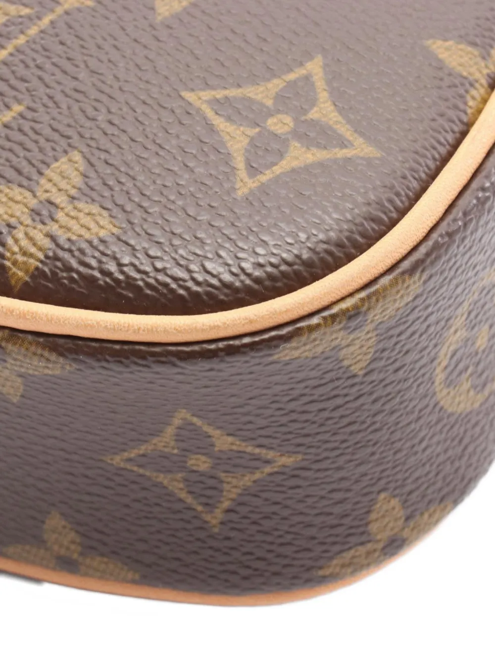 Pre-owned Louis Vuitton 2004 Pochette Gange Body Bag In Brown
