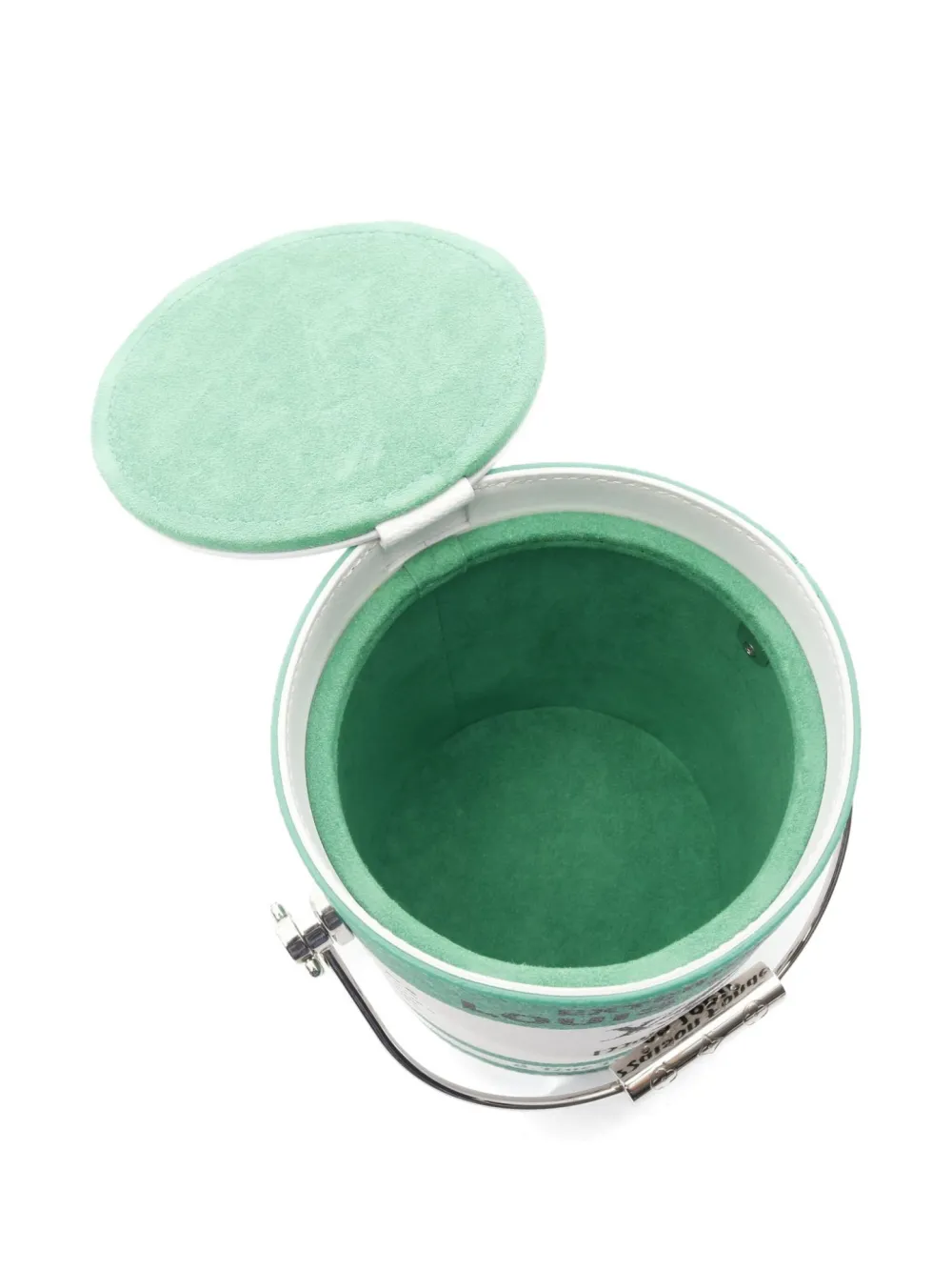 Pre-owned Louis Vuitton 2021 Paint Can Handbag In Green