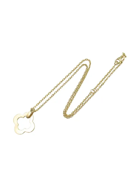 Van Cleef & Arpels 2010 18kt yellow gold Byzantine Alhambra necklace