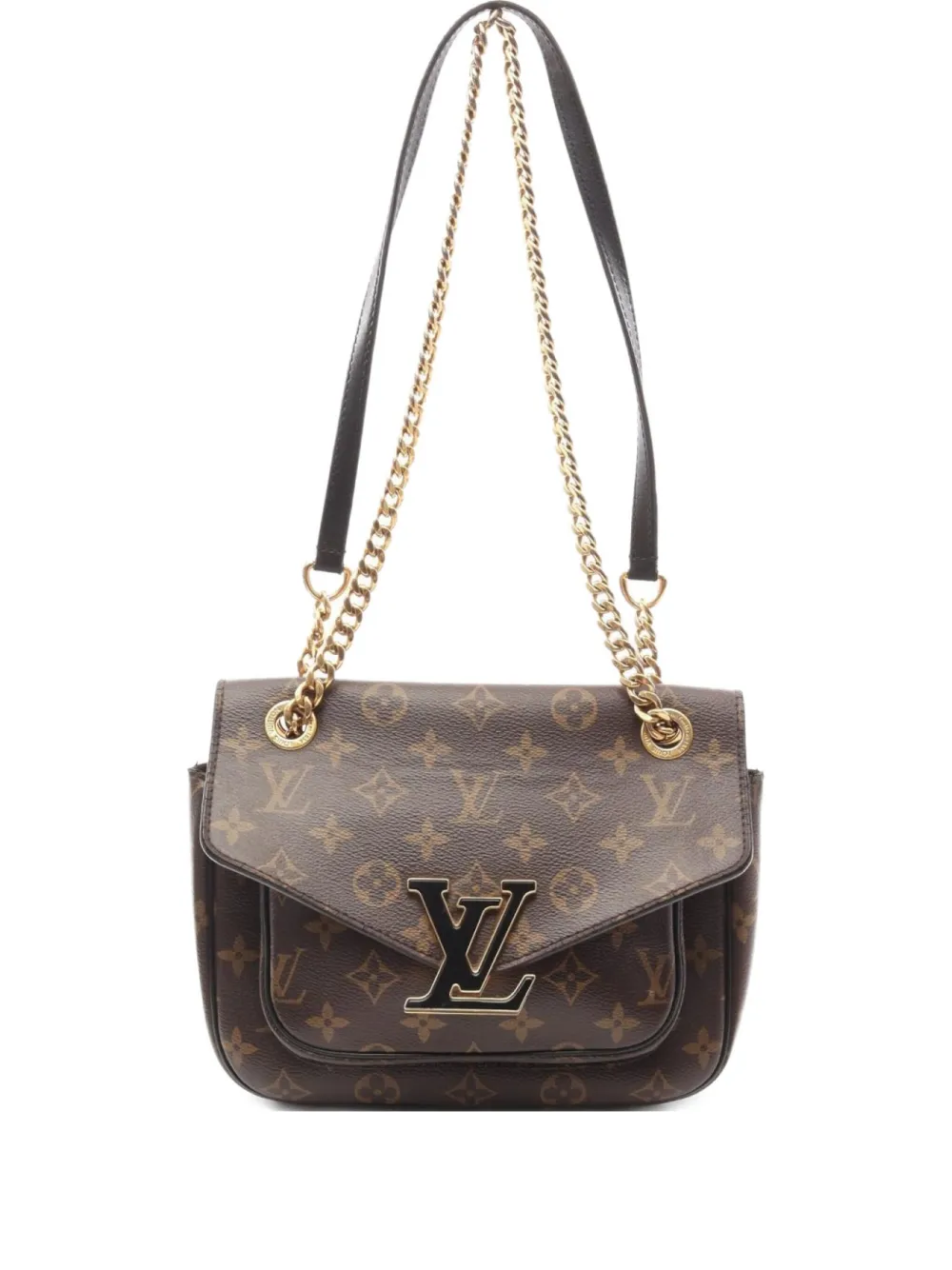 Louis Vuitton Pre-Owned 2021 Passy shoulder bag - ブラウン Louis Vuitton Pre-Owned 2021 Passy shoulder bag - ブラウン