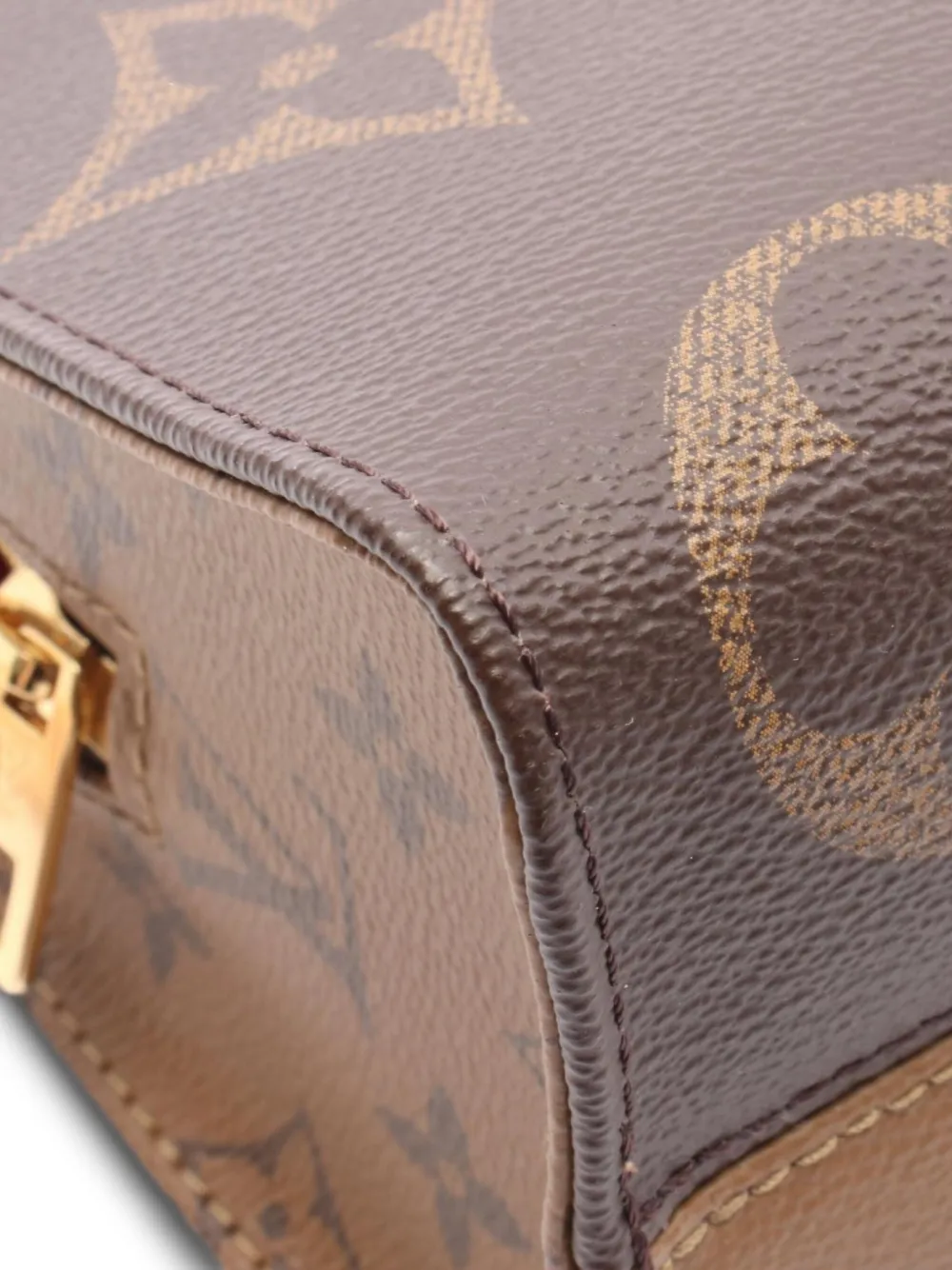 Pre-owned Louis Vuitton 2021 On The Go Two-way Handbag In Brown