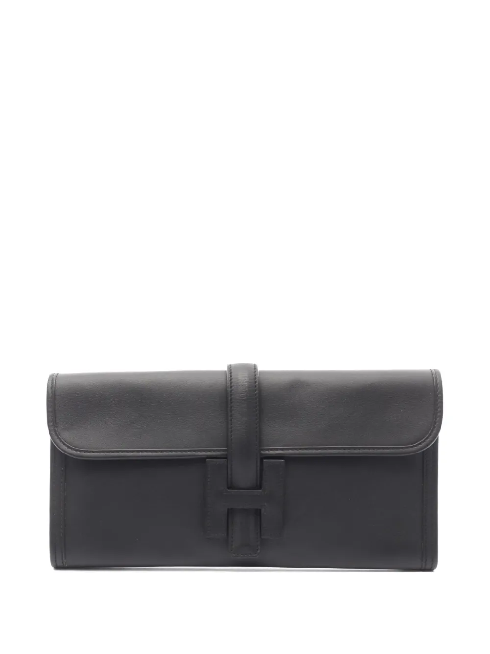 Hermès Pre-Owned 2014 Jige Elan clutch bag | Black | Image 1