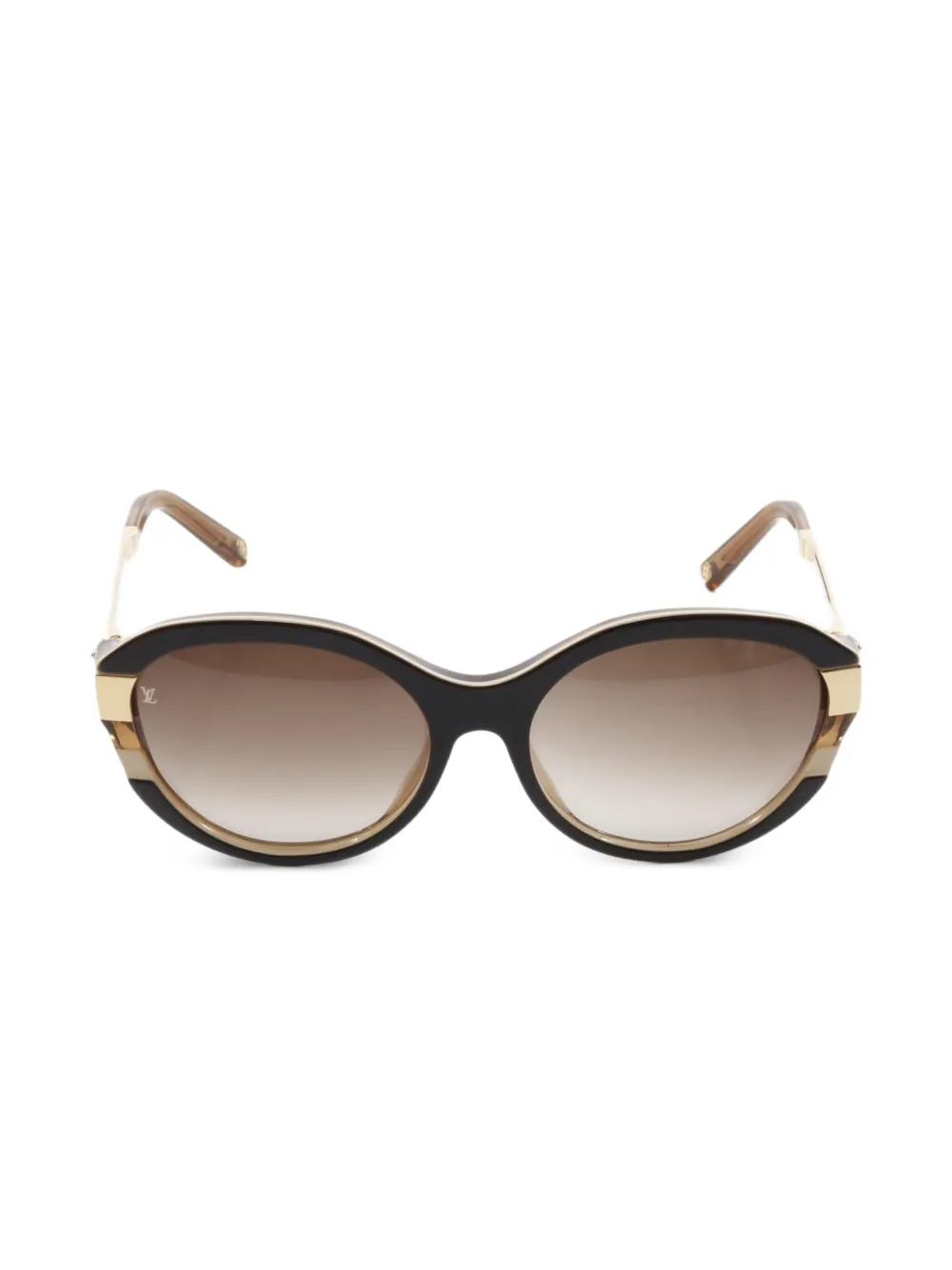 Louis Vuitton Pre-Owned 2002 LV Petite Soupçon sunglasses - ブラウン Louis Vuitton Pre-Owned 2002 LV Petite Soupçon sunglasses - ブラウン