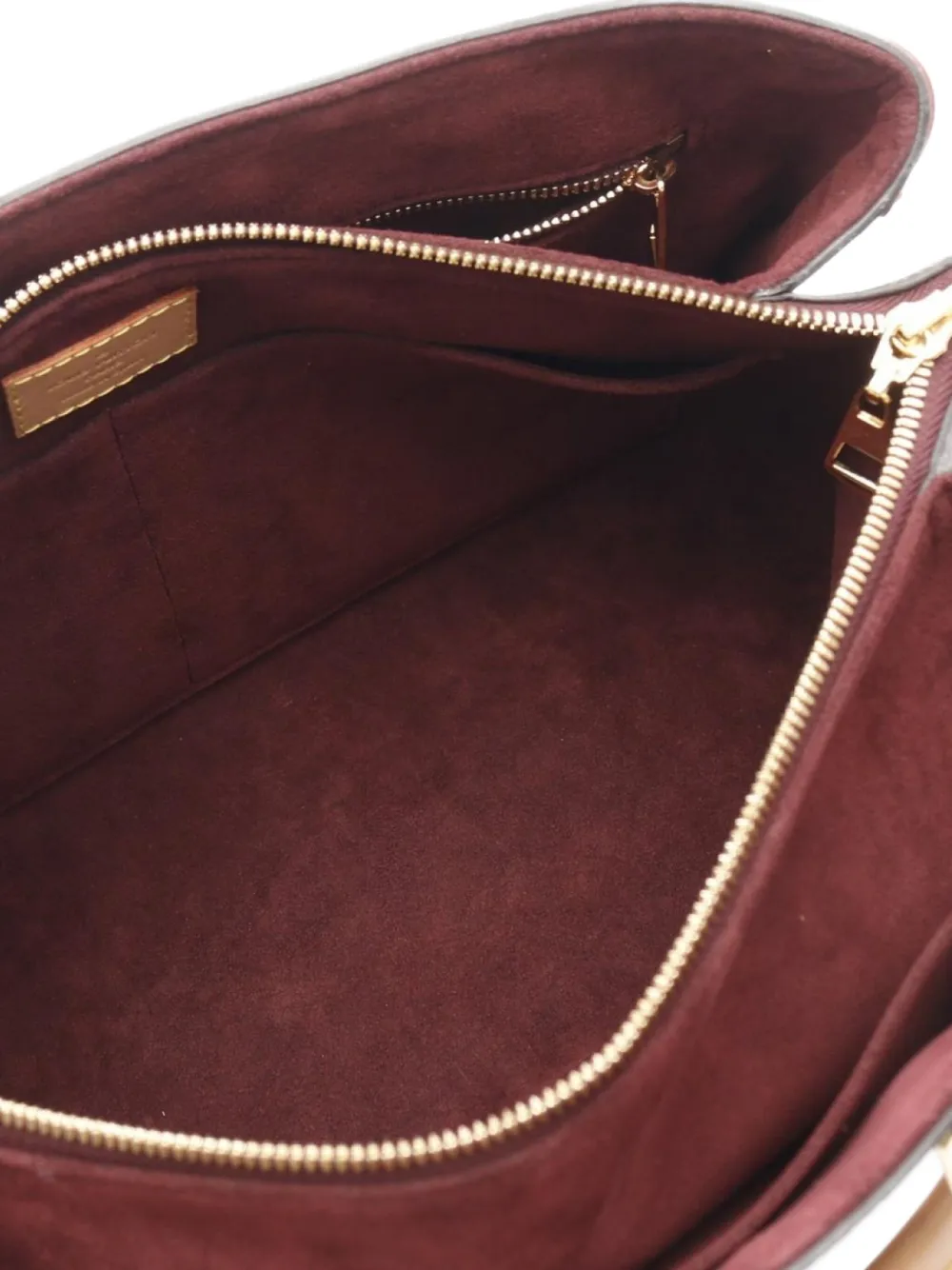 Pre-owned Louis Vuitton 2019 Soufflot Mm Tote Bag In Brown
