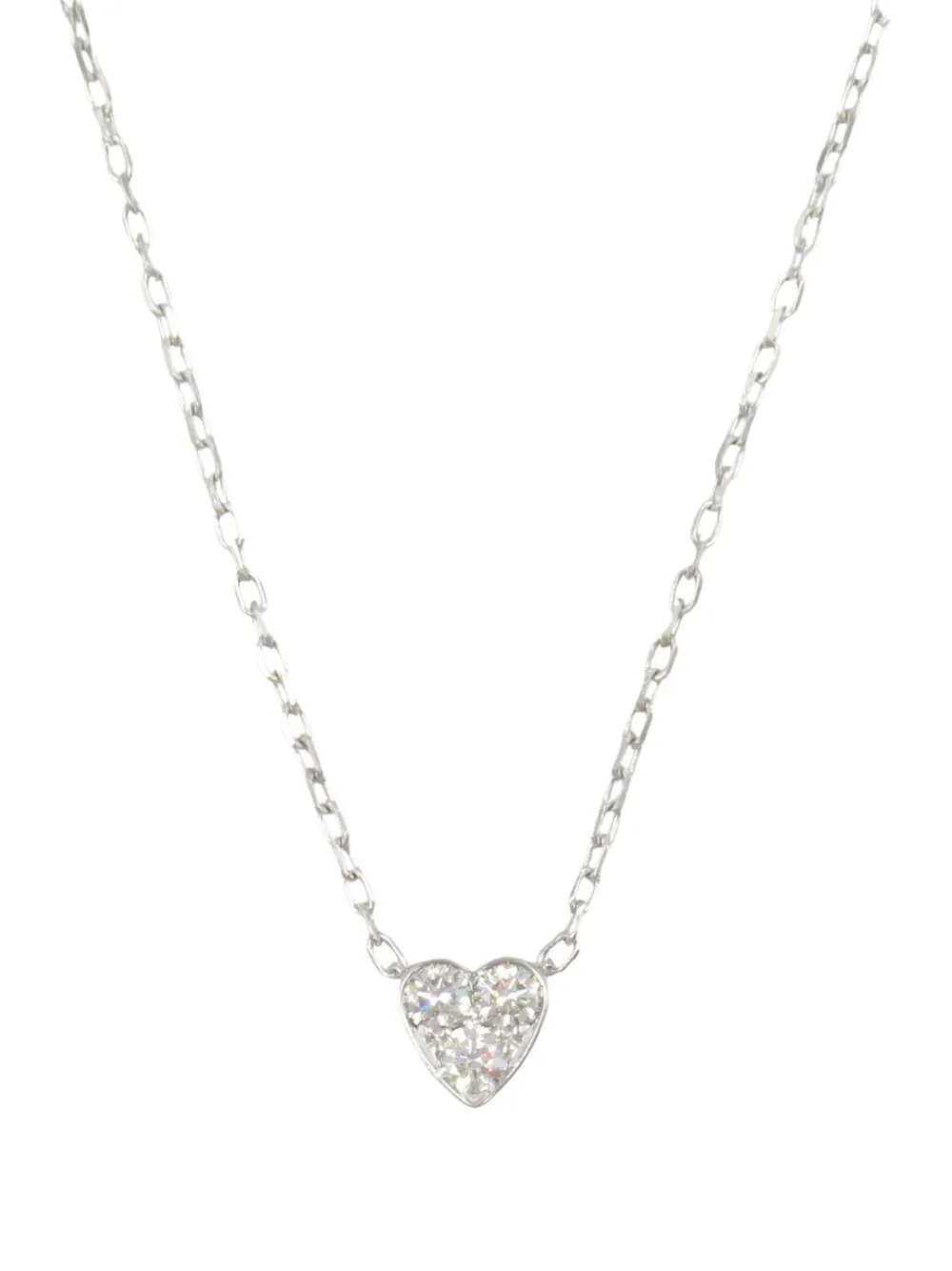 Cartier 2010s white gold Mini Heart diamond necklace | Image 2