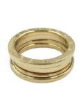 Bvlgari Pre-Owned 2010s 18K yellow gold B.Zero1 ring