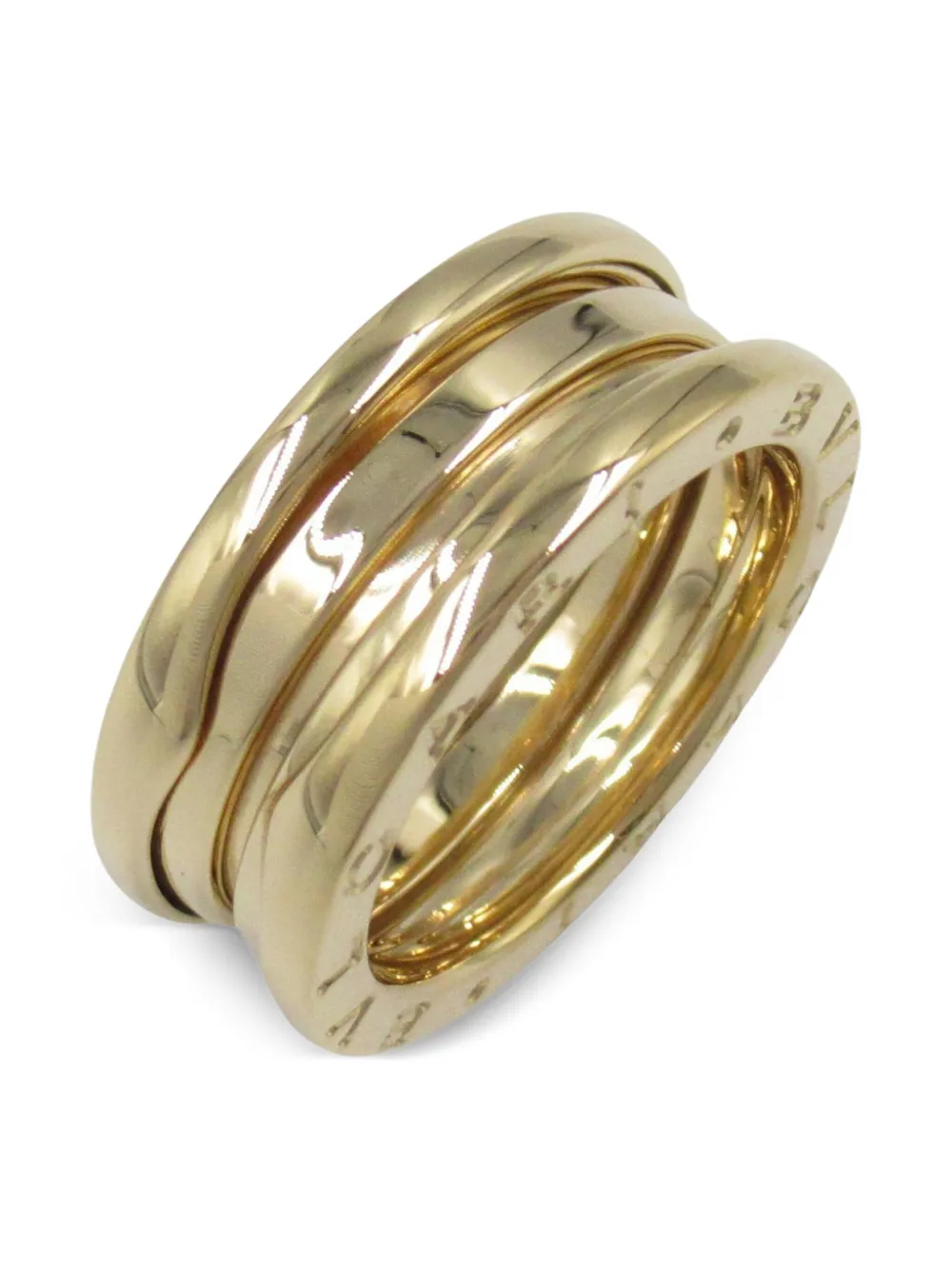 Bvlgari Pre-Owned 2010s 18K yellow gold B.Zero1 ring | Women | Image 2