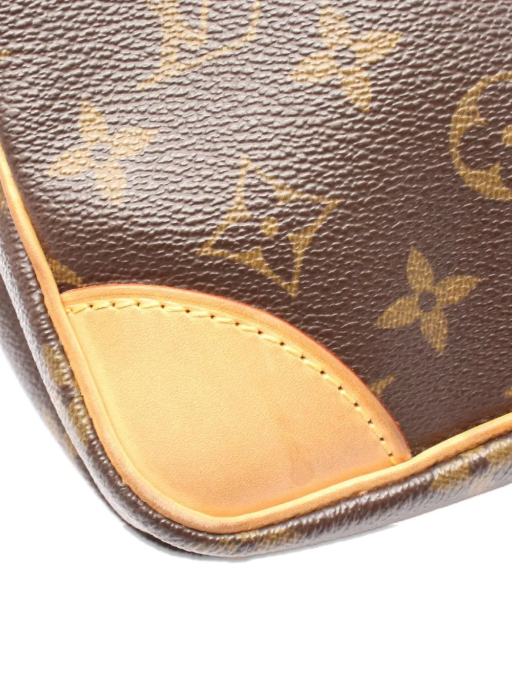 Pre-owned Louis Vuitton 2007 Amazon Monogram Shoulder Bag In Brown