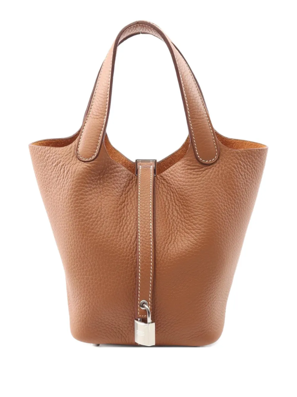 Hermès Pre-Owned 2024 Picotan Lock PM tote bag - ブラウン Hermès Pre-Owned 2024 Picotan Lock PM tote bag - ブラウン