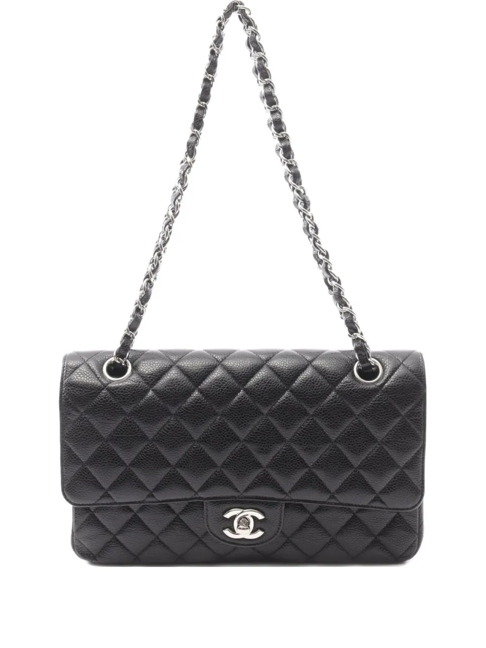 CHANEL Pre-Owned 2015-2016 Double Flap shoulder bag | Black | Image 1