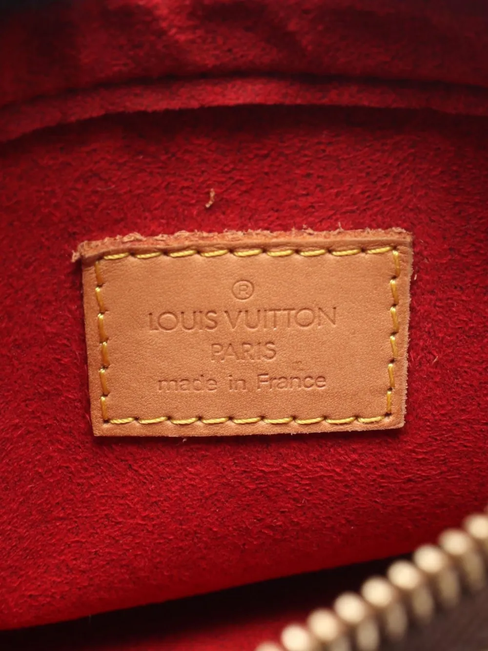 Pre-owned Louis Vuitton 2004 Viva Cité Pm Shoulder Bag In Brown