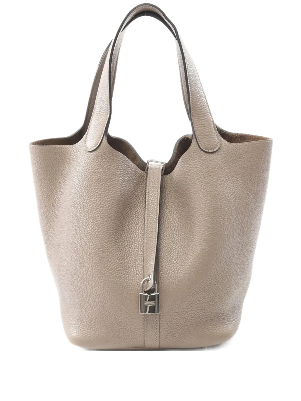 Hermès Pre-Owned 2019 Picotane MM handbag - ニュートラル Hermès Pre-Owned 2019 Picotane MM handbag - ニュートラル