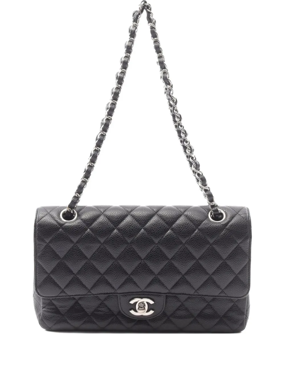 CHANEL Pre-Owned 2016 matelassé shoulder bag - ブラック CHANEL Pre-Owned 2016 matelassé shoulder bag - ブラック