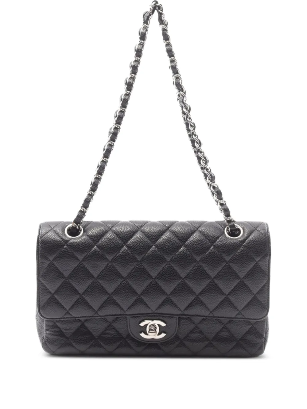 CHANEL Pre-Owned 2016 matelassé shoulder bag - ブラック CHANEL Pre-Owned 2016 matelassé shoulder bag - ブラック