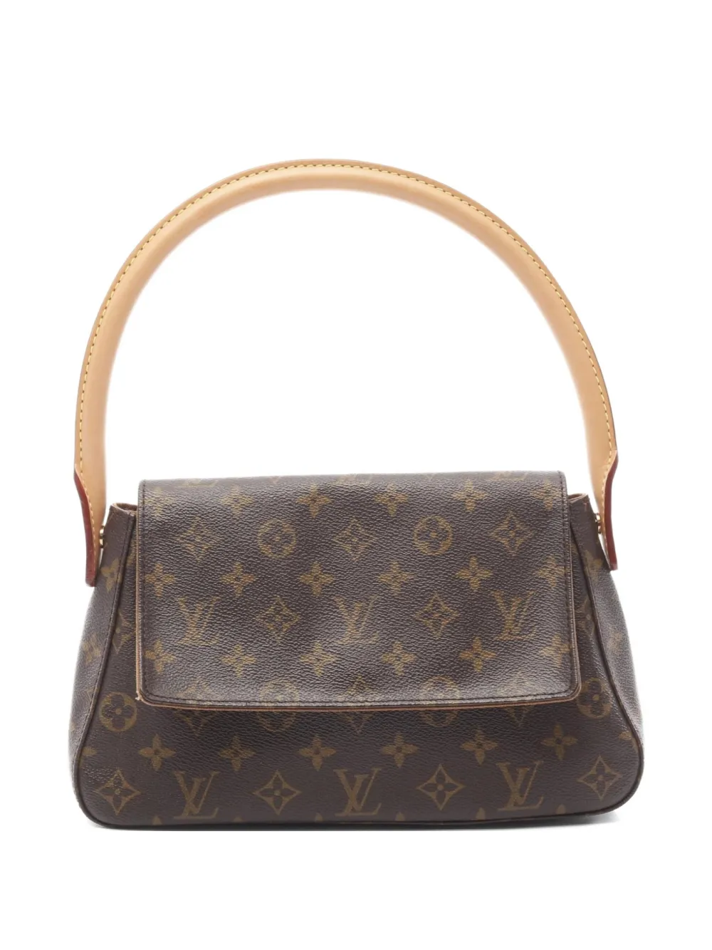 Louis Vuitton Pre-Owned 2002 mini Looping handbag - ブラウン Louis Vuitton Pre-Owned 2002 mini Looping handbag - ブラウン