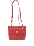 CHANEL Pre-Owned 1996-1997 Coco Mark handbag - Red