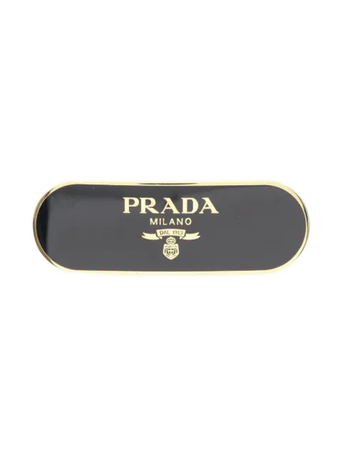 Prada Pre-Owned 2020s logo-embellished hair clip