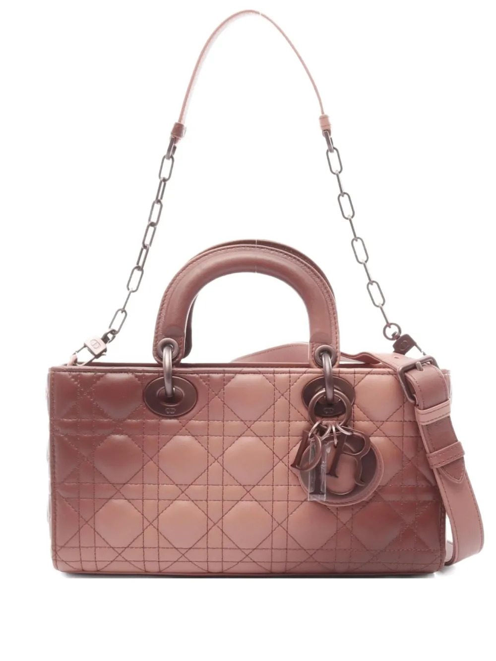Christian Dior Pre-Owned 2010s medium Lady D-Joy three-way handbag - Christian Dior Pre-Owned 2010s medium Lady D-Joy three-way handbag -