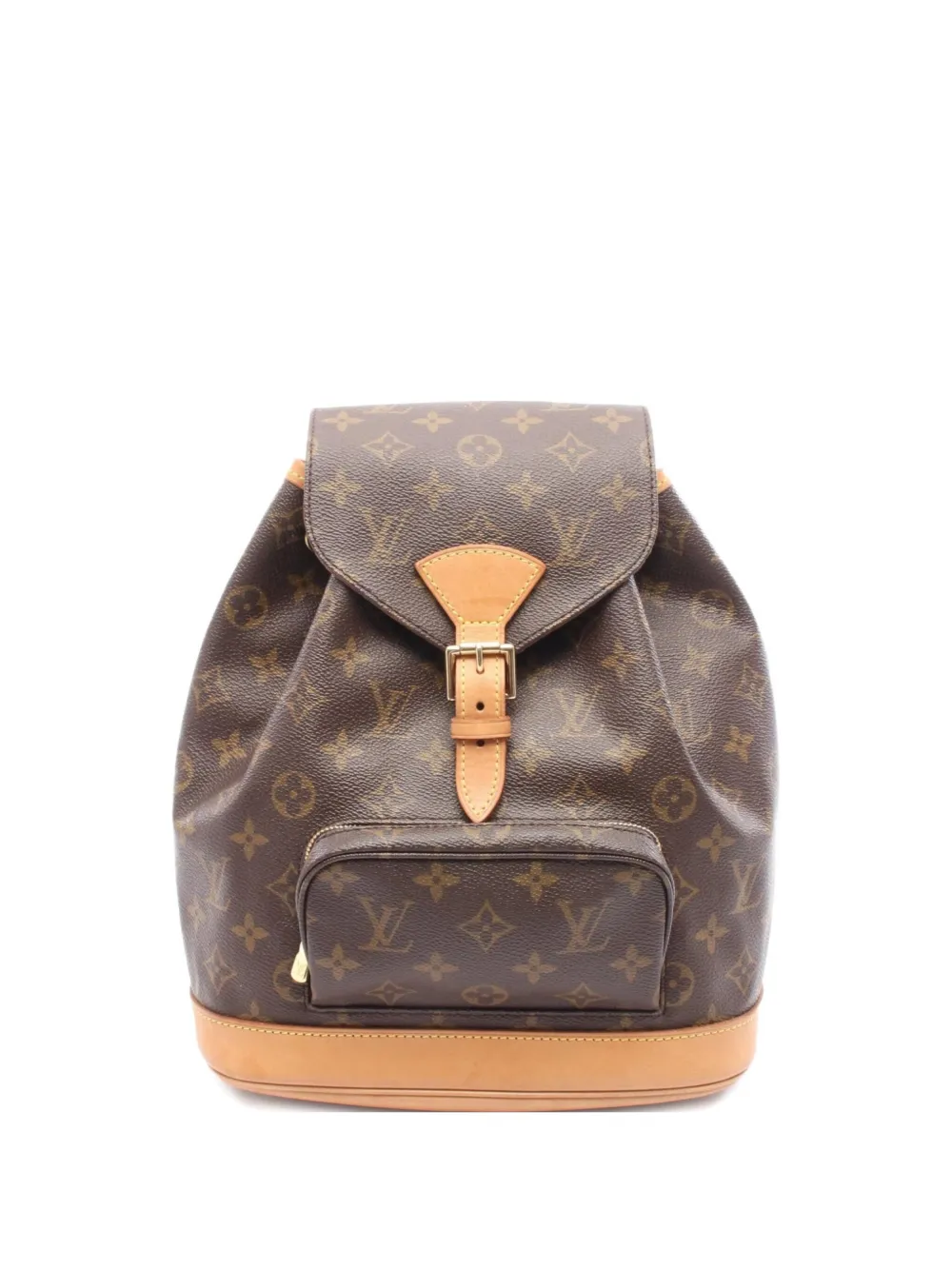 Louis Vuitton Pre-Owned 2004 モンスリ MM バックパック - ブラウン Louis Vuitton Pre-Owned 2004 モンスリ MM バックパック - ブラウン
