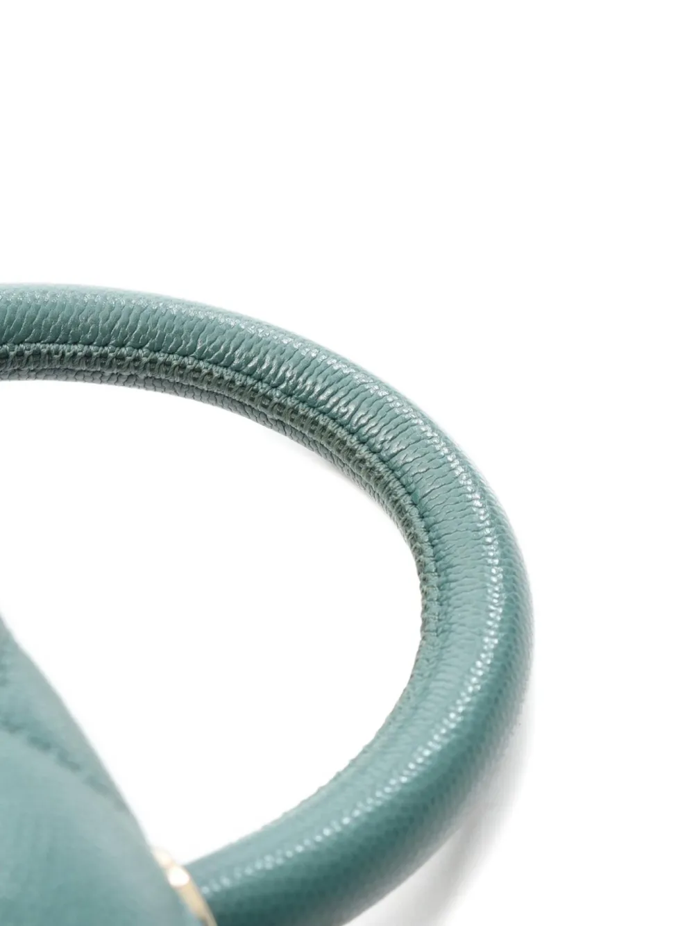 Pre-owned Chanel 2021 Coco Handle Xxs Two-way Handbag In Green