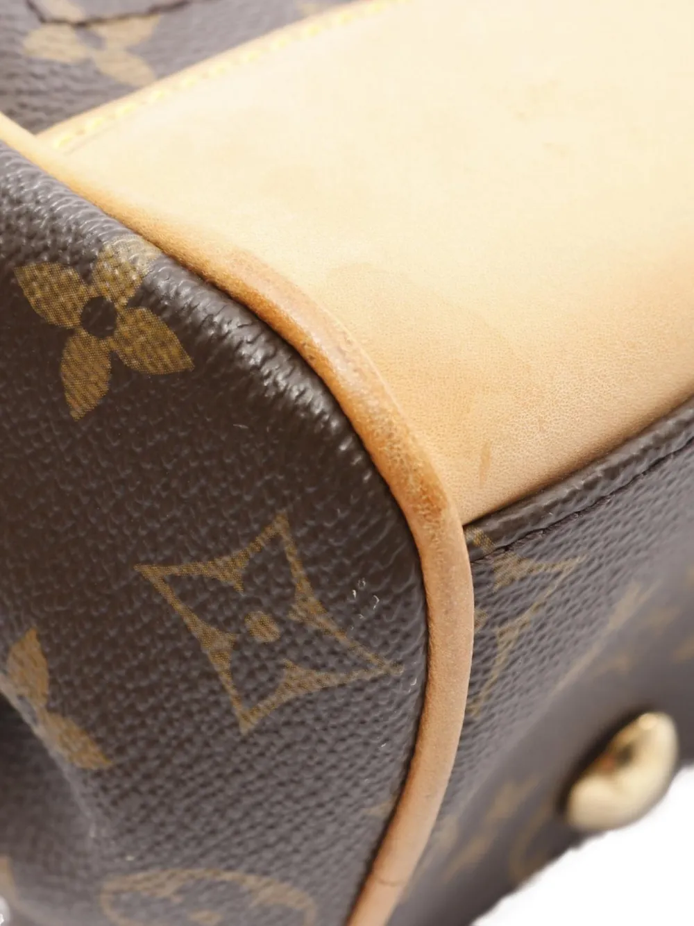 Pre-owned Louis Vuitton 2008 Beverly Mm Shoulder Bag In Brown