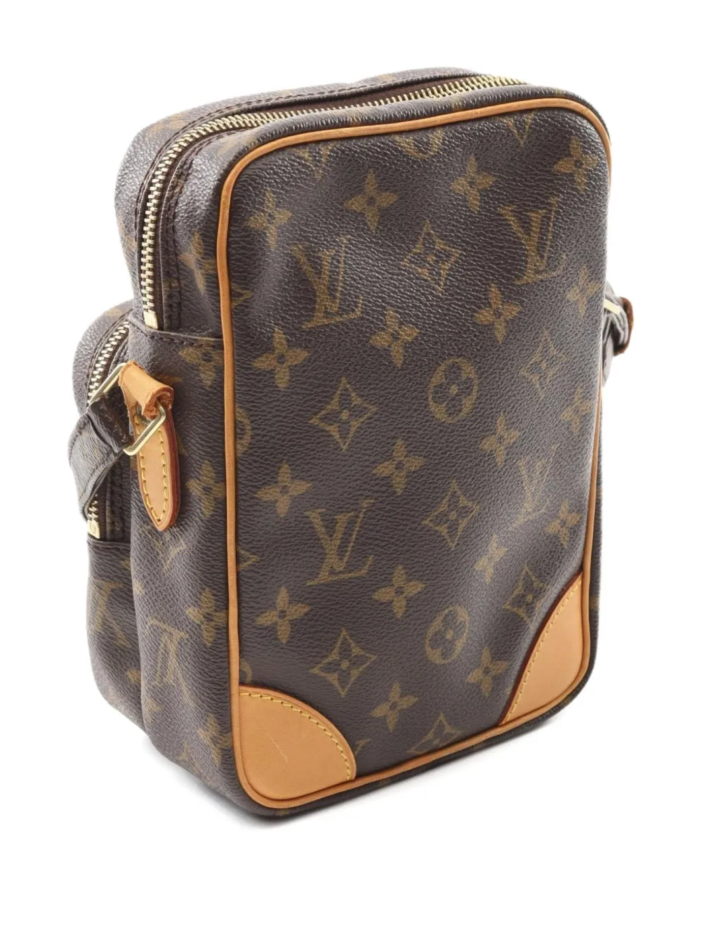 Pre-owned Louis Vuitton 2003 Amazon Shoulder Bag In Brown