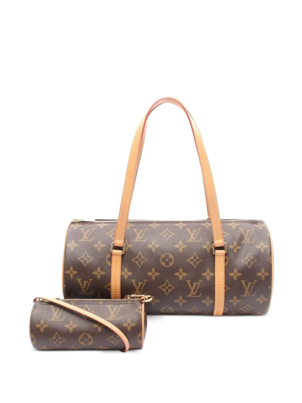 Louis Vuitton Pre-Owned 2004 パピヨン 30 ハンドバッグ - ブラウン Louis Vuitton Pre-Owned 2004 パピヨン 30 ハンドバッグ - ブラウン