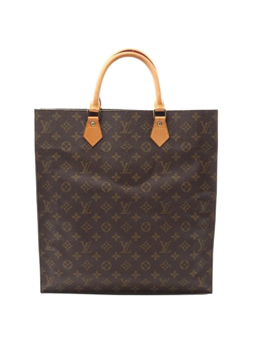 Louis Vuitton Pre-Owned 1990 Sac Plat tote bag - ブラウン Louis Vuitton Pre-Owned 1990 Sac Plat tote bag - ブラウン