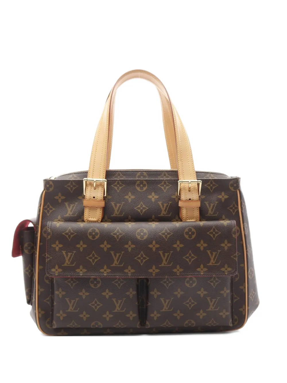 Pre-owned Louis Vuitton 2004 Multipli Cité Handbag In Brown