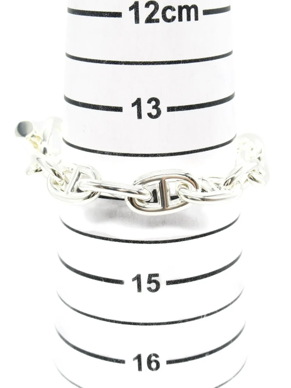 HERMES Pre-owned 2020s Shane Dunkle Mm Bracelet In Silver