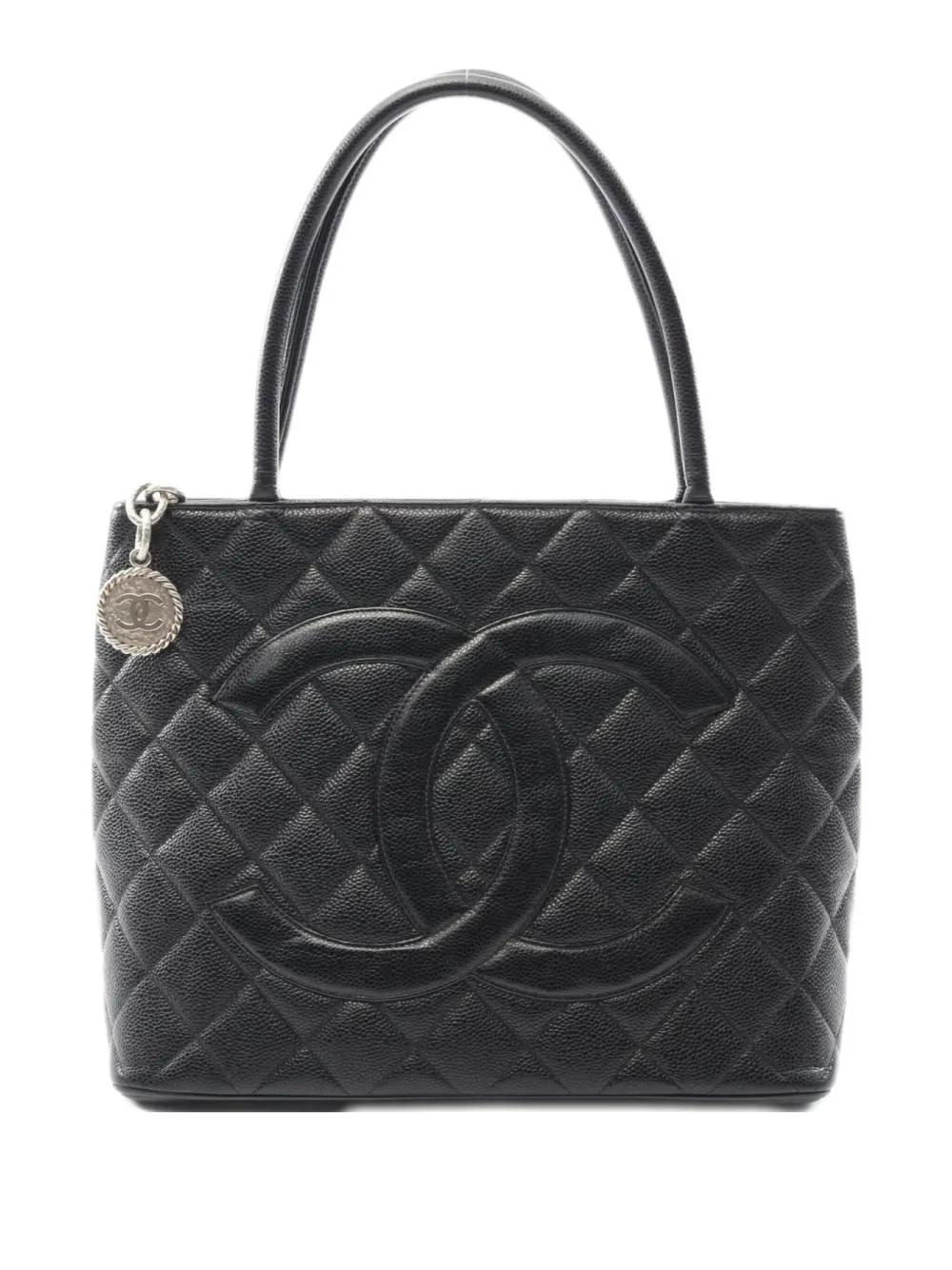 CHANEL Pre-Owned 2000-2002 Reissue quilted handbag - ブラック CHANEL Pre-Owned 2000-2002 Reissue quilted handbag - ブラック