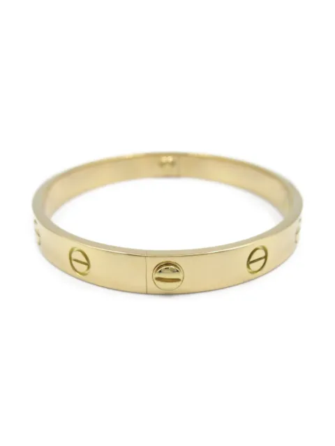 Cartier 2010s 18K yellow gold Love bracelet