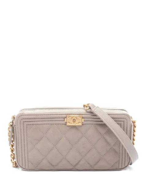 CHANEL Pre-Owned 2019 Boy Chanel wallet on chain 