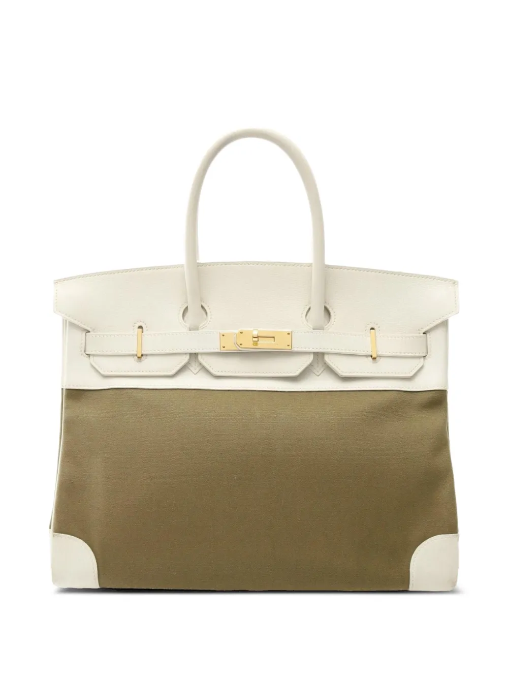 Hermès Pre-Owned 1995 Birkin 35 handbag - ホワイト Hermès Pre-Owned 1995 Birkin 35 handbag - ホワイト