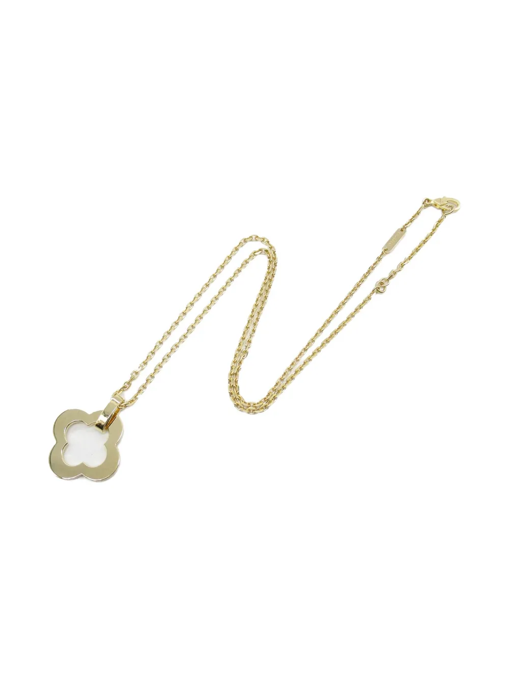 Van Cleef & Arpels 2010 18kt yellow gold Byzantine Alhambra necklace - Van Cleef & Arpels 2010 18kt yellow gold Byzantine Alhambra necklace -