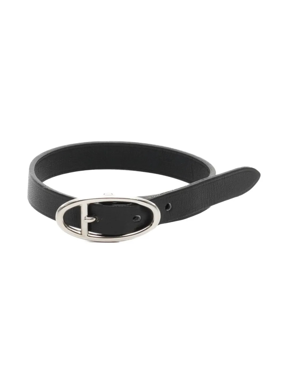 2006 April leather buckle bracelet