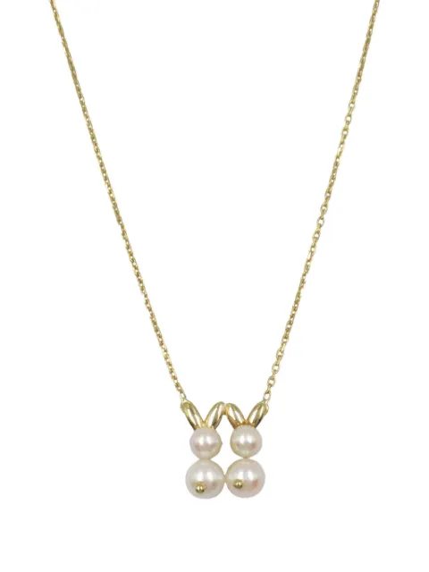 Van Cleef & Arpels 2010s 18K yellow gold pearl necklace 