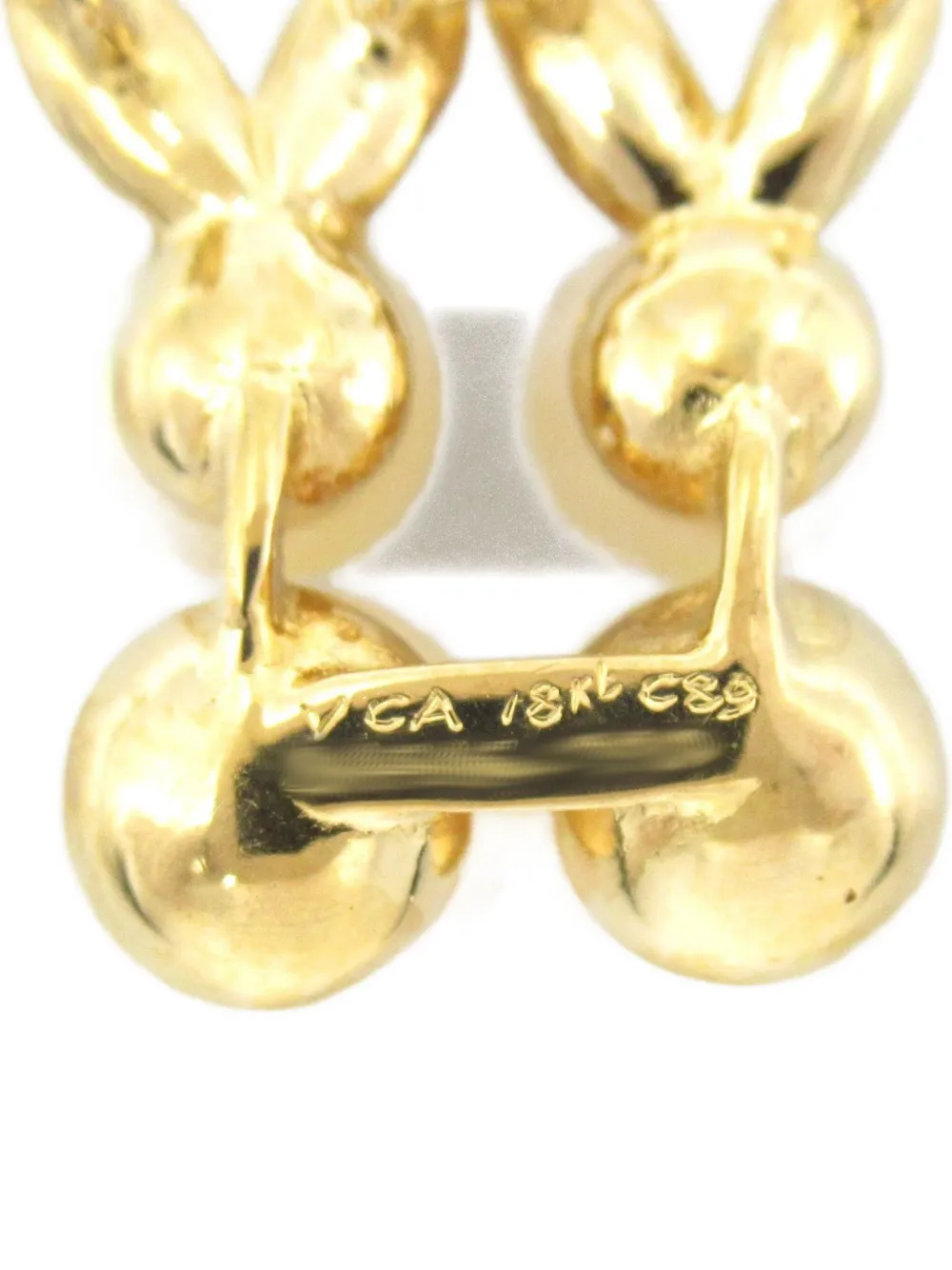 Van Cleef & Arpels 2010s 18K yellow gold pearl necklace - ゴールドトーン Van Cleef & Arpels 2010s 18K yellow gold pearl necklace - ゴールドトーン