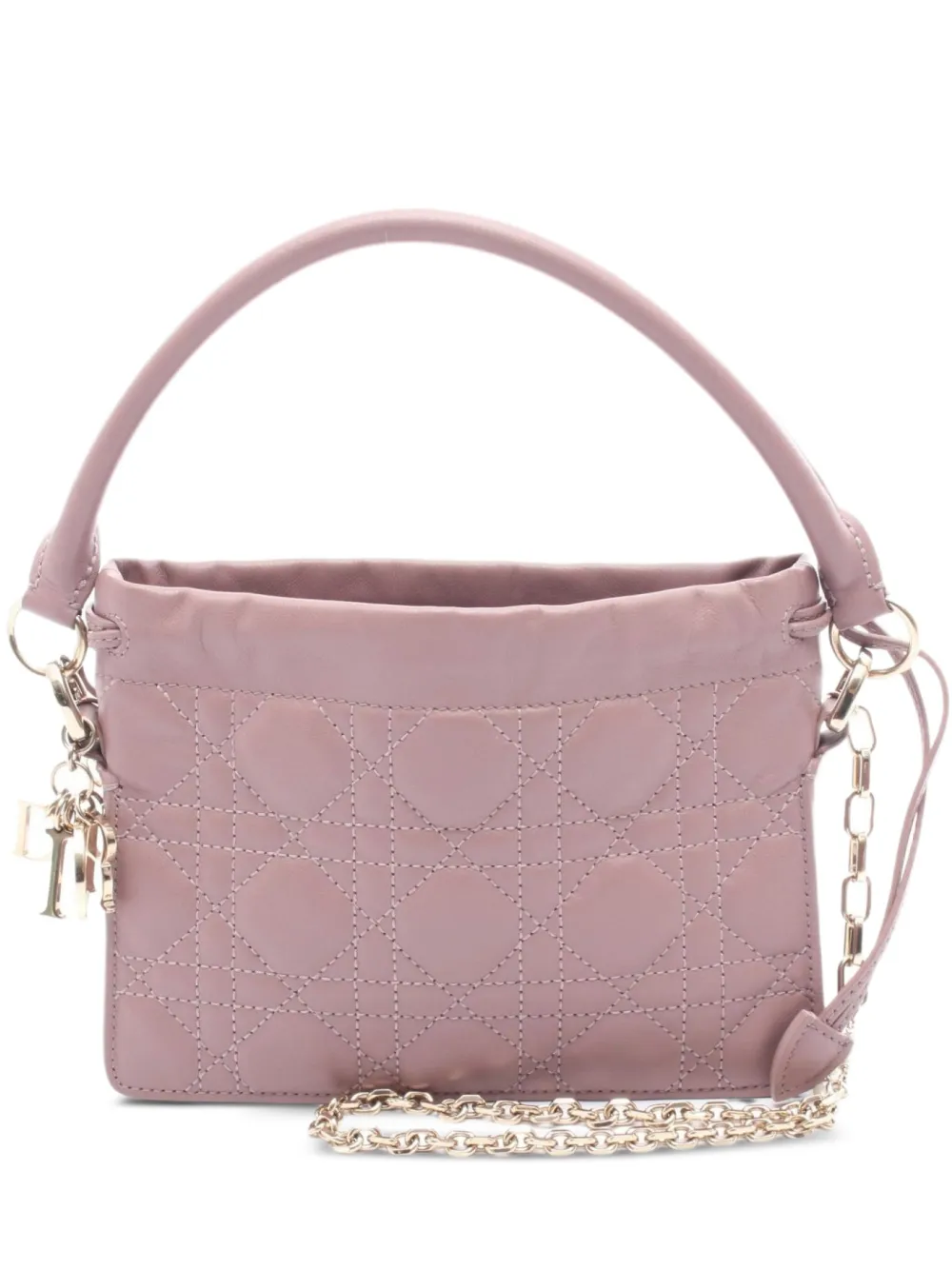 Christian Dior Pre-Owned 2010s Lady Millie shoulder bag - ピンク Christian Dior Pre-Owned 2010s Lady Millie shoulder bag - ピンク