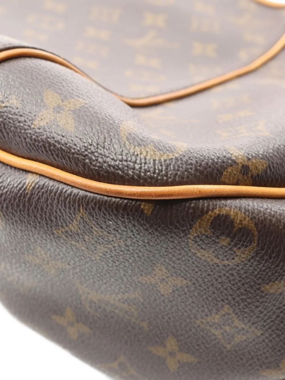 Pre-owned Louis Vuitton 2008 Galliera Pm Shoulder Bag In Brown