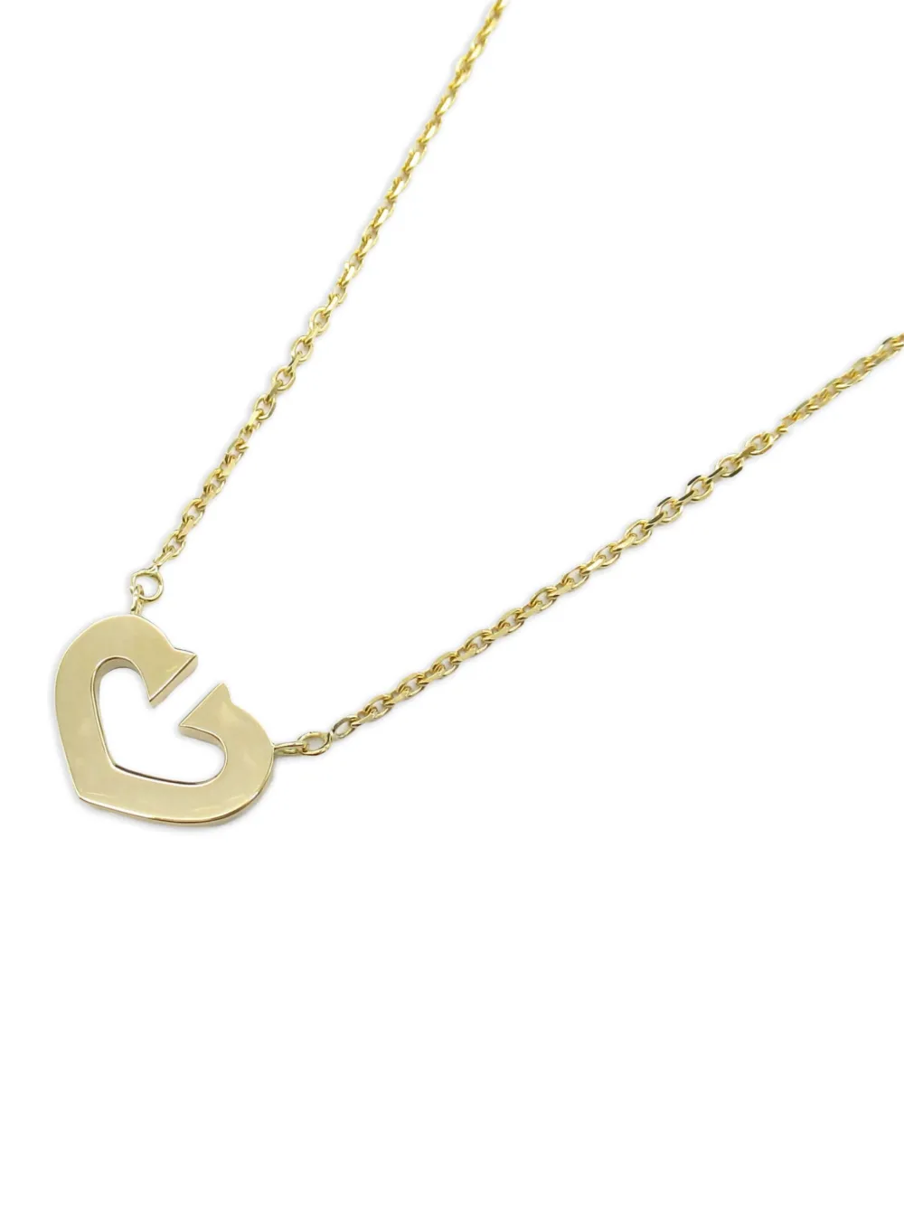 Cartier 2010s 18K yellow gold C Heart necklace | Image 2