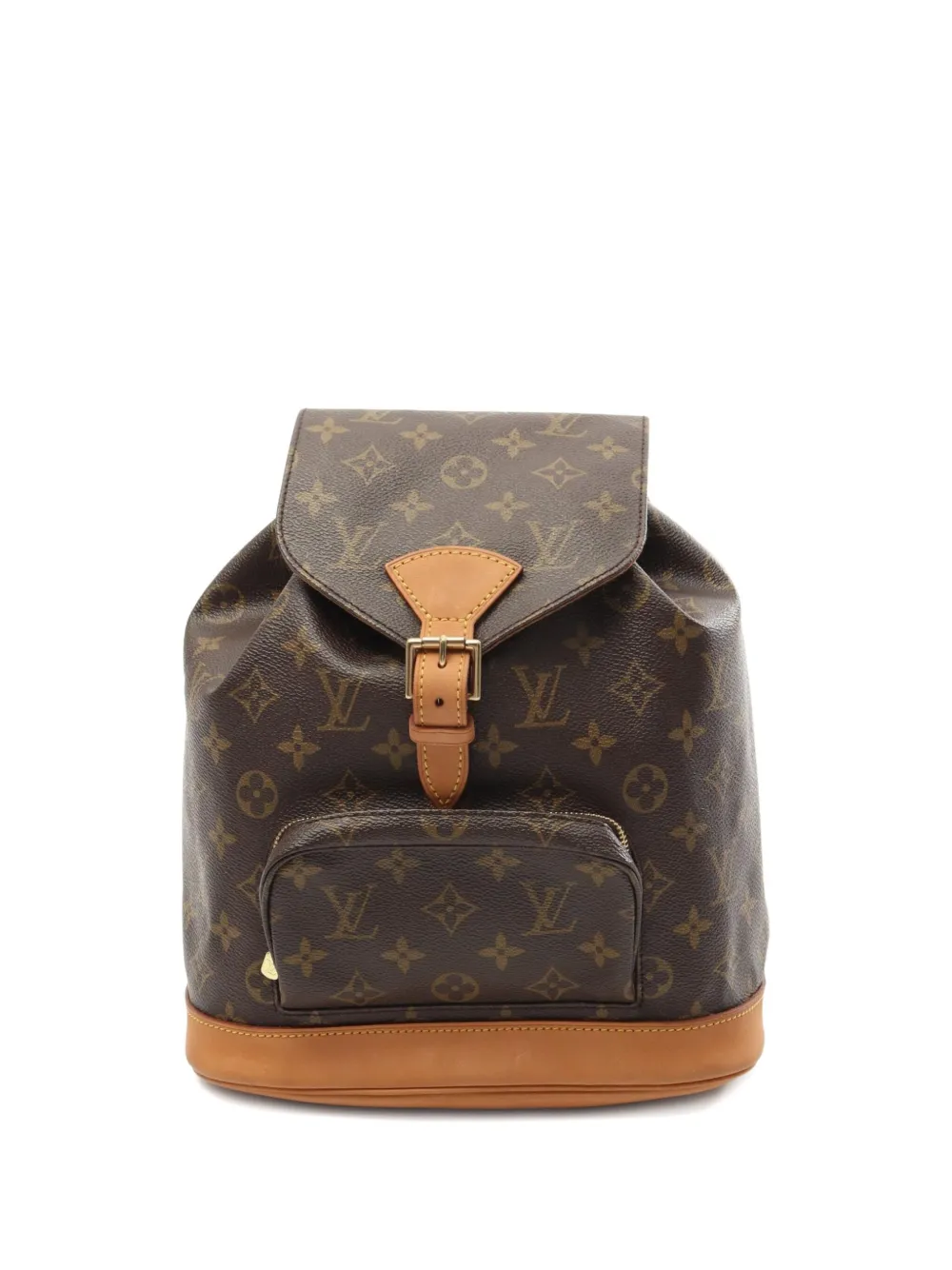 Louis Vuitton Pre-Owned 2001 モンスリ MM バックパック - ブラウン Louis Vuitton Pre-Owned 2001 モンスリ MM バックパック - ブラウン